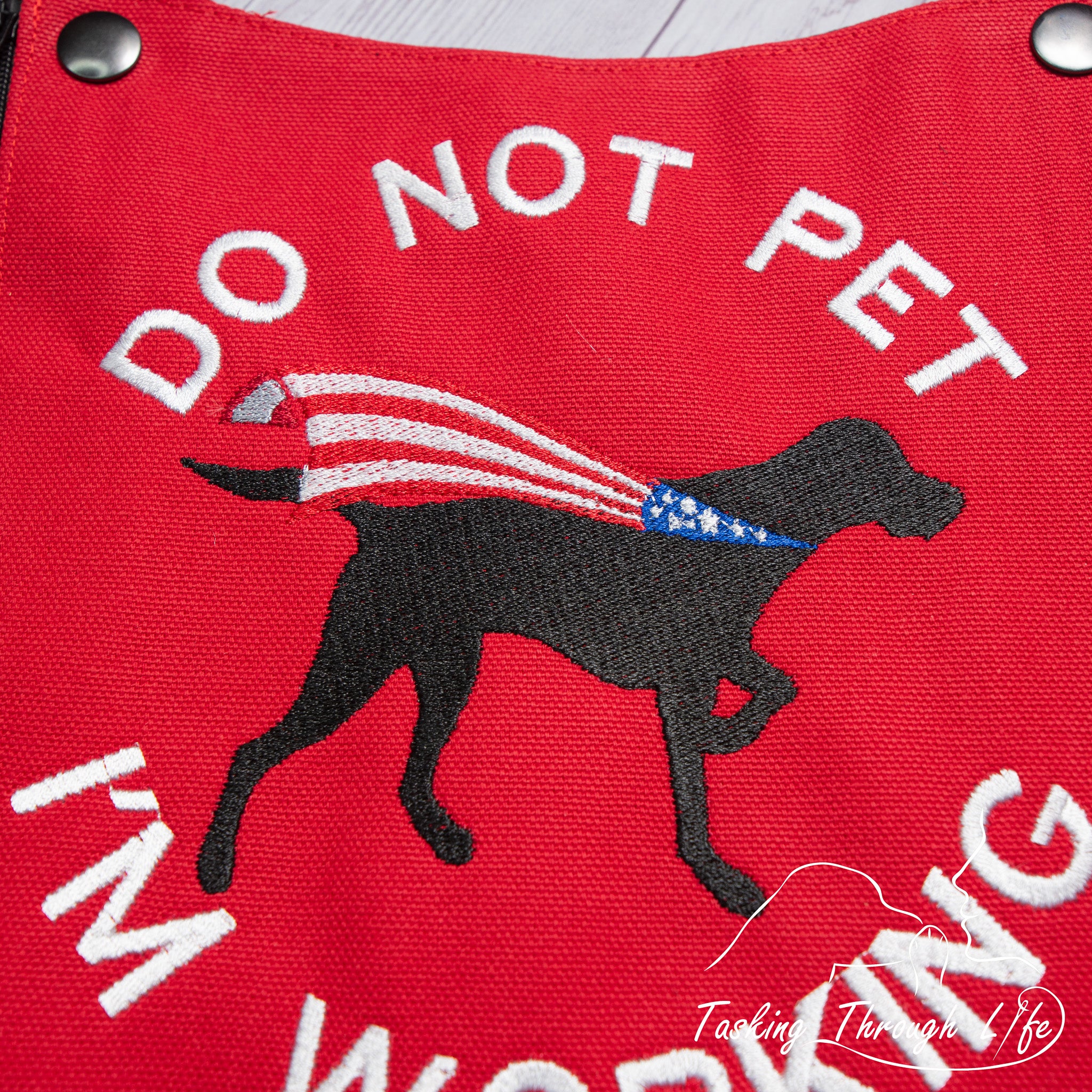 GRAPHIC Design Upgrade Custom service dog vest add on