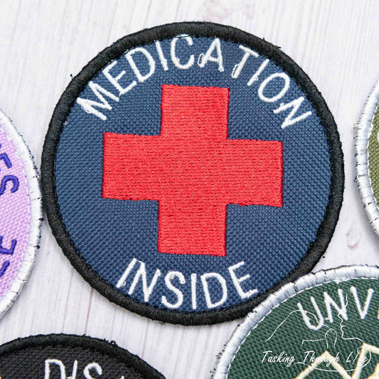 MEDICATION INSIDE 3" Patch - P42