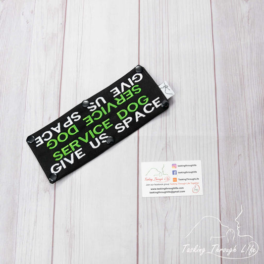 Service Dog Give Us Space Leash Wrap- R85