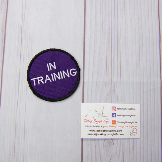 IN TRAINING 3" Patch - P50