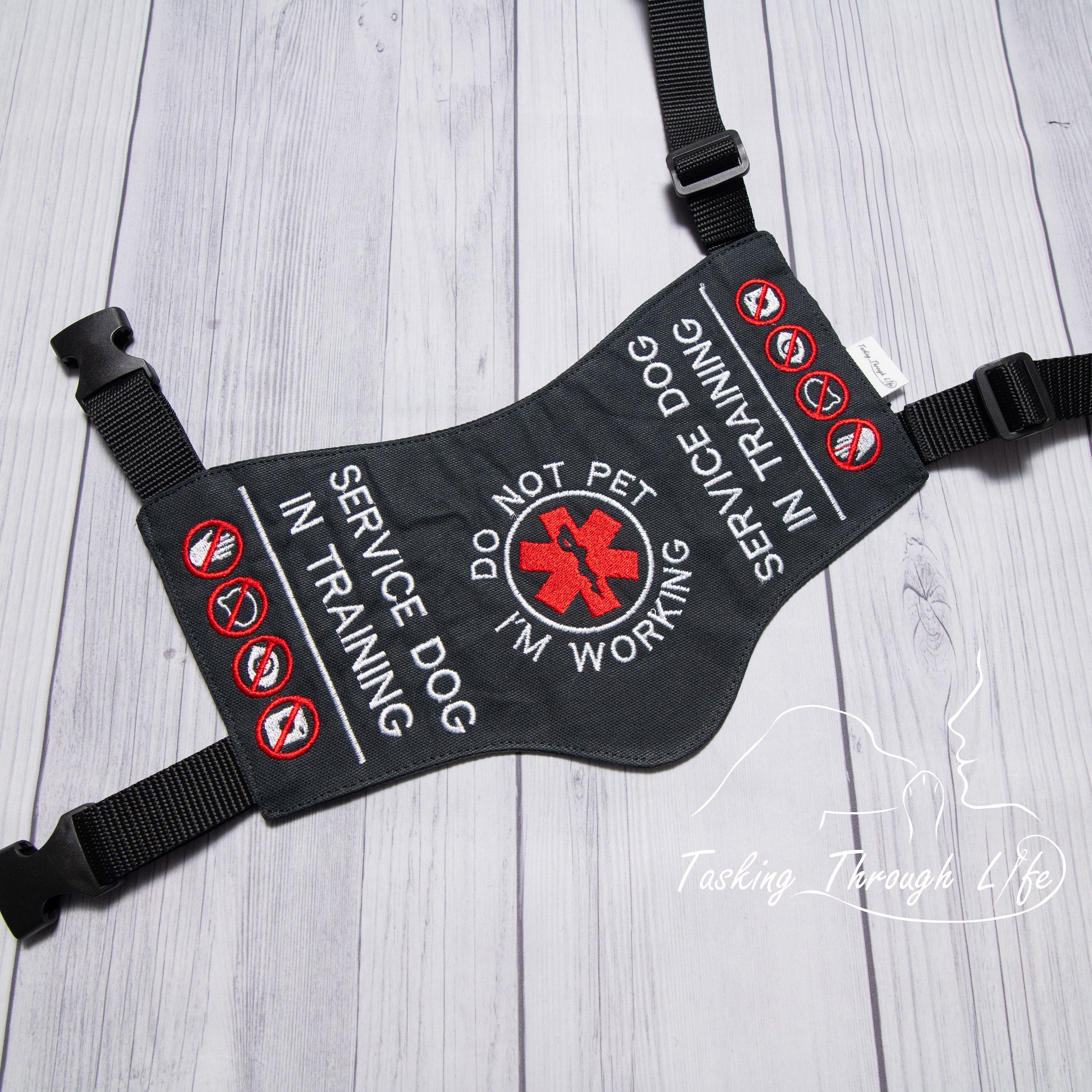 Service Dog Vest, Houndstooth Dog Vest, Service Dog In on sale Training Vest, Service Dog Gear